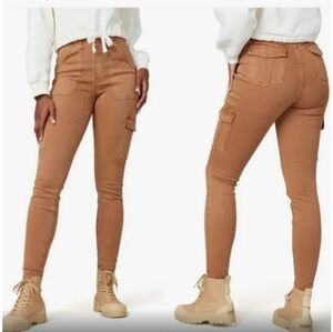 Spanx stretch twill ankle cargo pants Size Small NWT honey glow